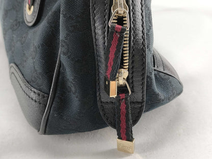 GUCCI GG Canvas Princess Boston Bag