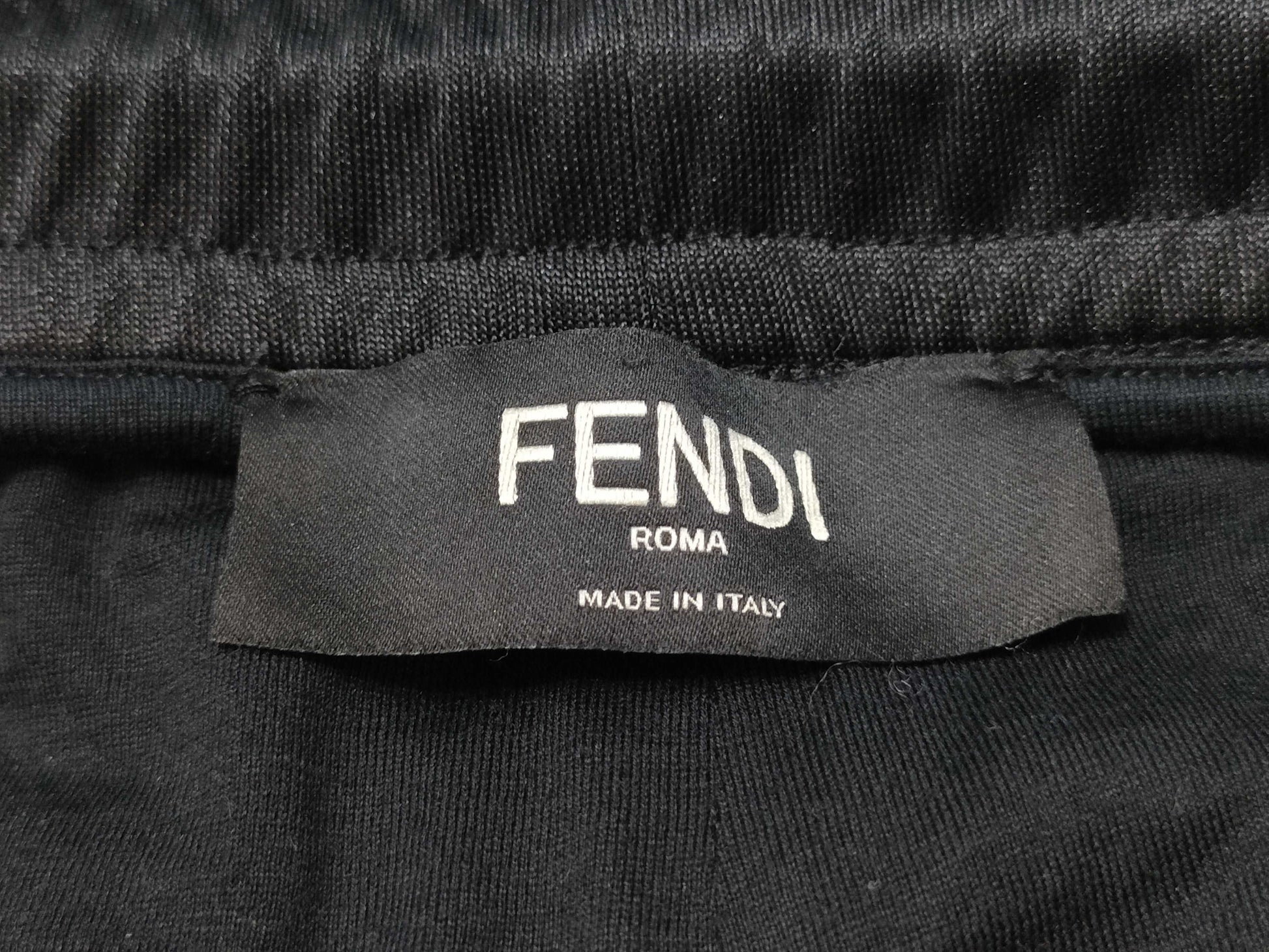 FENDI Zucca pattern men's pants
