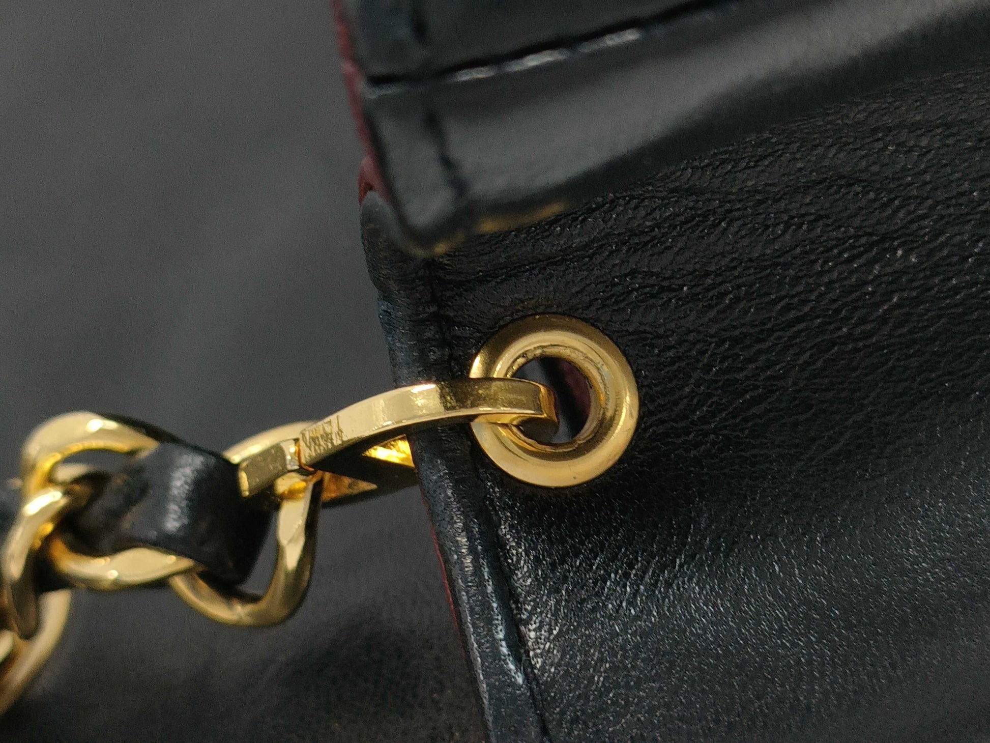 CHANEL Diana Matelasse Turnlock Chain Shoulder Bag