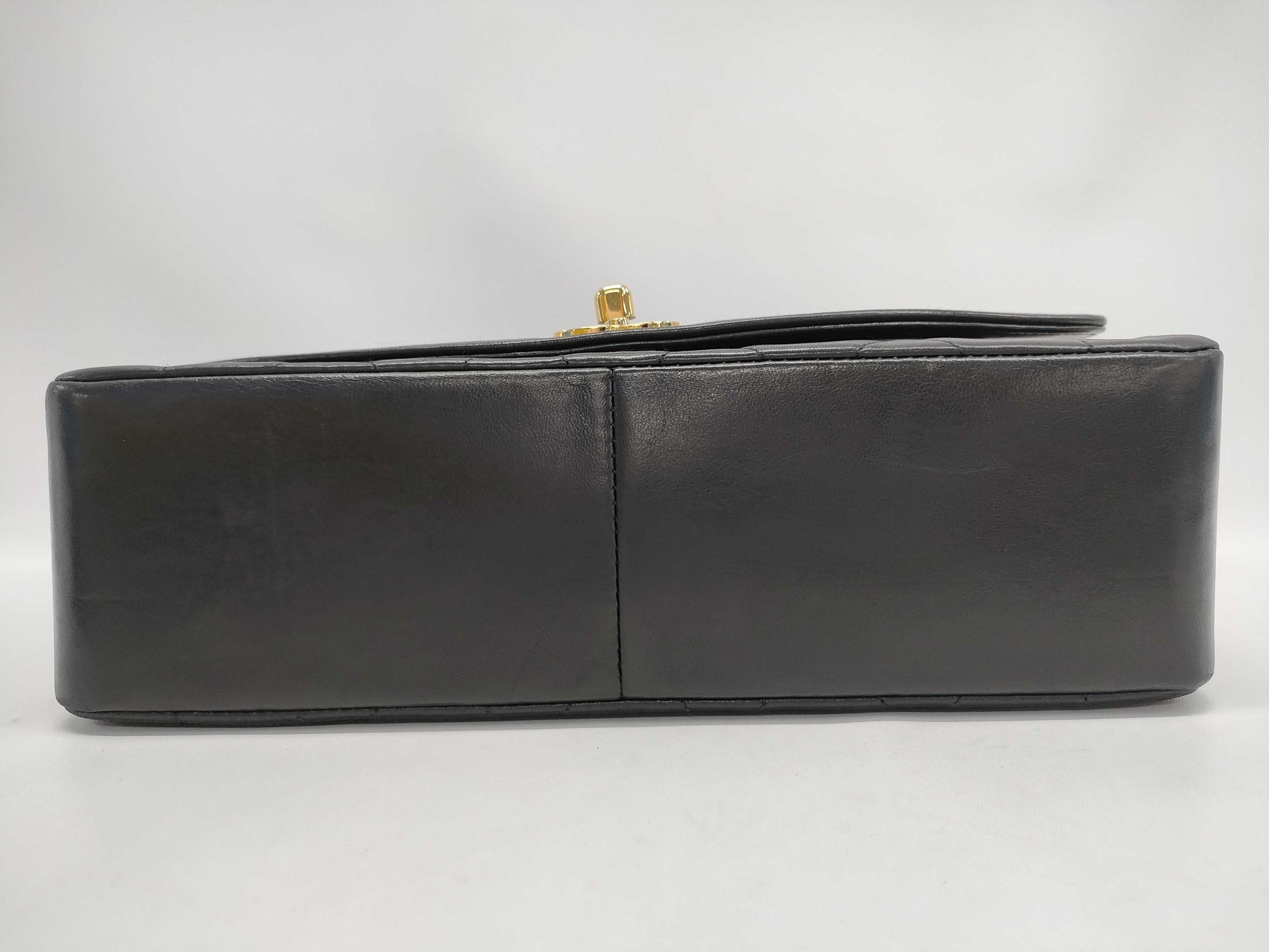 CHANEL Diana Matelasse Turnlock Chain Shoulder Bag
