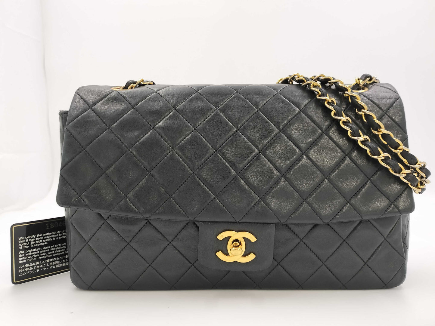 CHANEL Matelasse Turnlock Chain Shoulder Bag