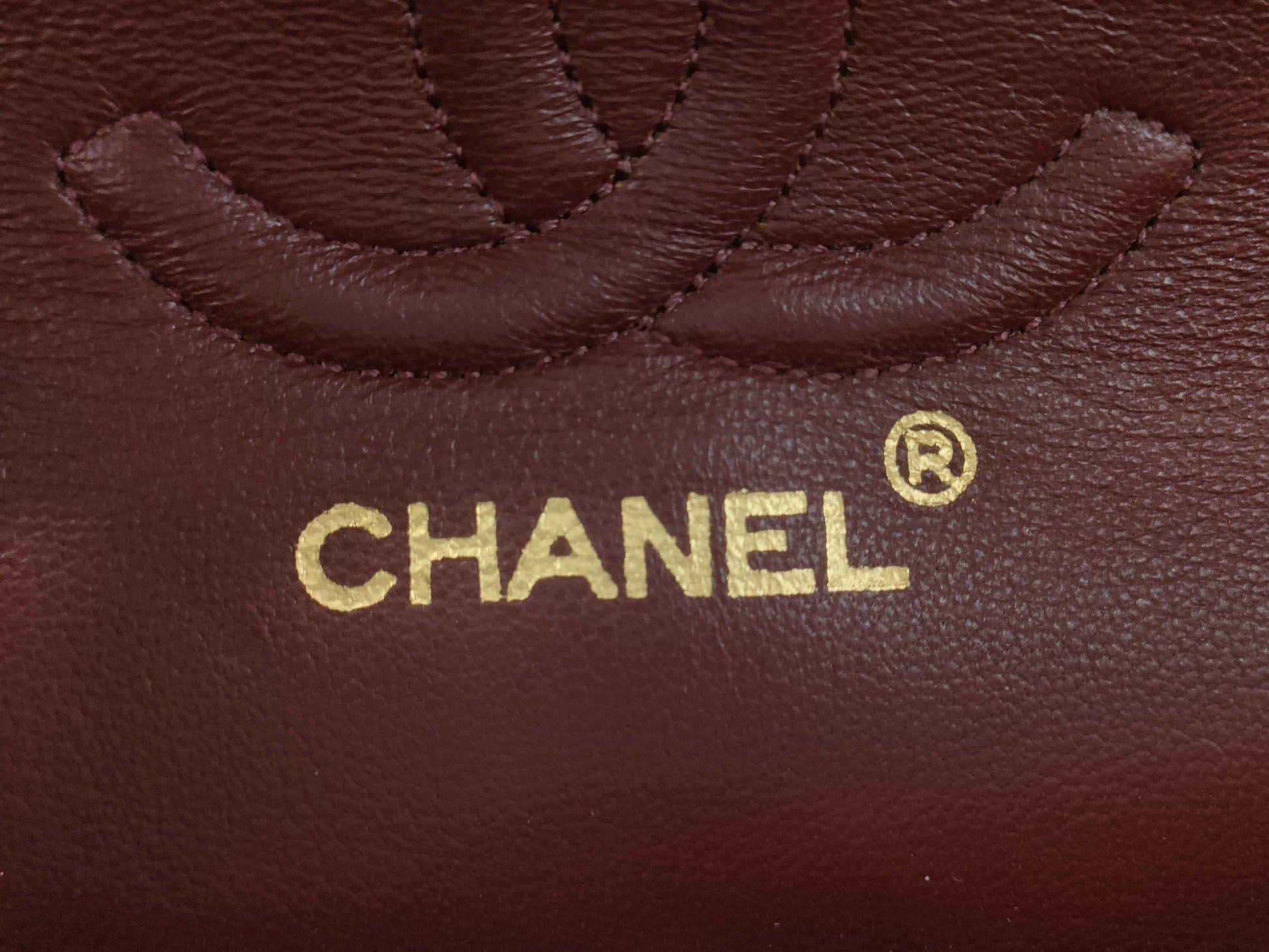 CHANEL Matelasse Coco Mark Turn Lock Double Chain Double Flap Shoulder Bag