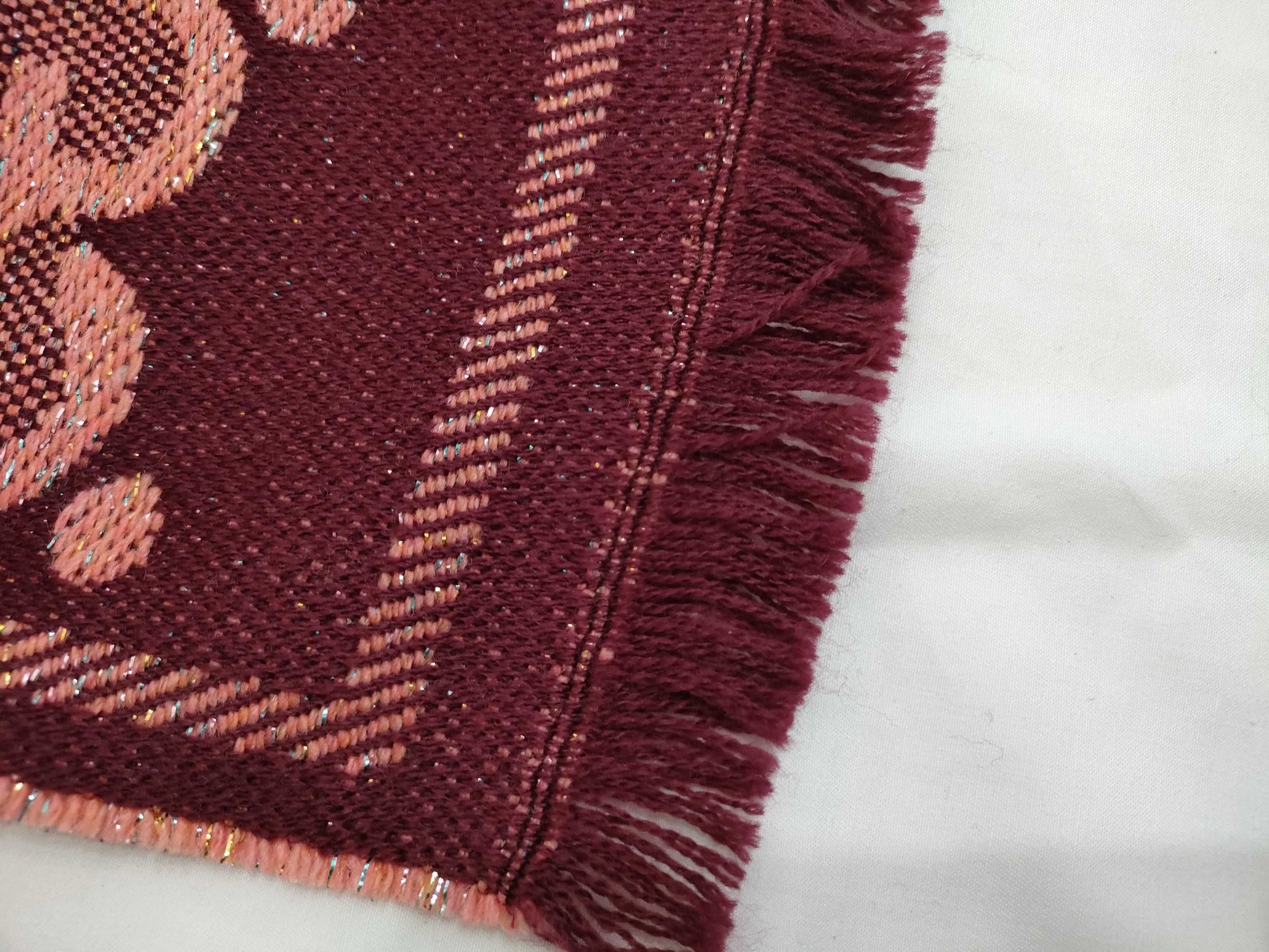 GUCCI Pink Glitter Scarf