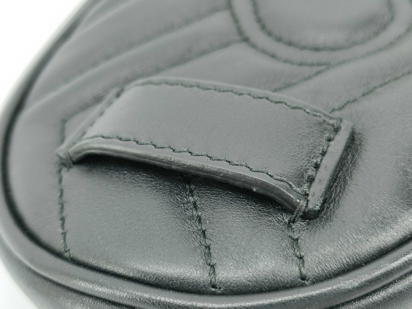 GUCCI GG Marmont Waist Bag in Black