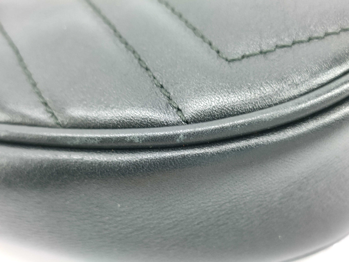 GUCCI GG Marmont Waist Bag in Black