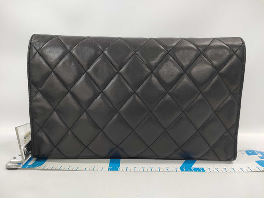 CHANEL Matelasse Chain Black Shoulder Bag