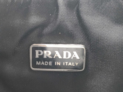 PRADA Prada Pouch Handbag Gray Handbag
