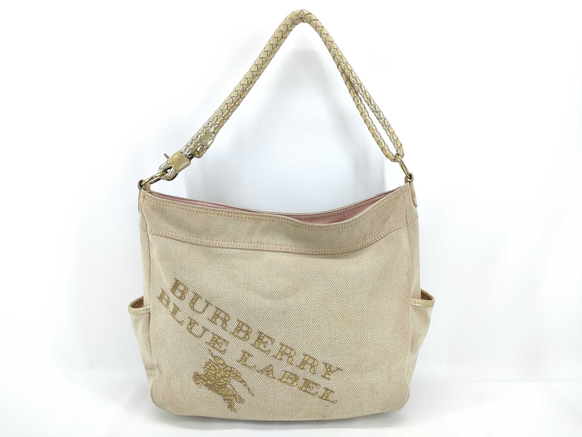 BURBERRY Canvas Shoulder Bag