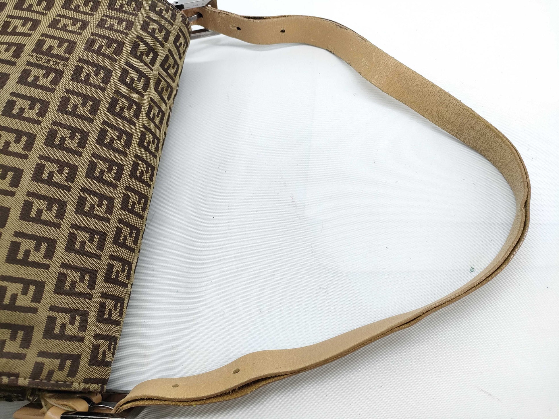FENDI Zucchino Shoulder Bag in Zucca Pattern, Mamma Bucket