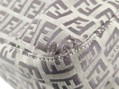 FENDI Zucchino Shoulder Bag in Zucca Pattern, Mamma Bucket