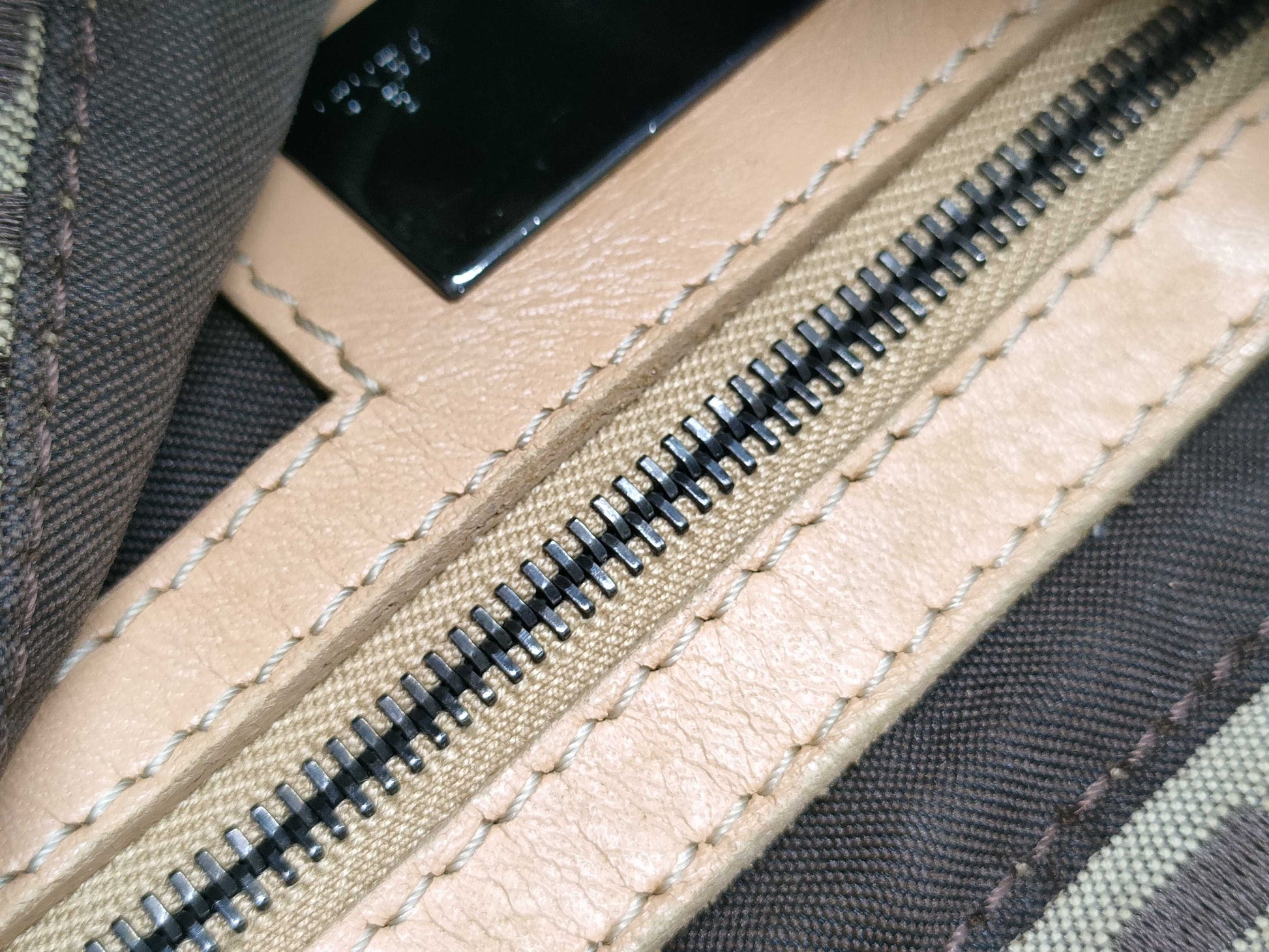 FENDI Zucchino Shoulder Bag in Zucca Pattern, Mamma Bucket