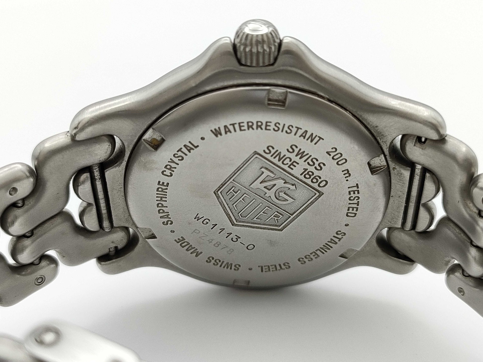 TAG Heuer WG1113-0 PZ4878 Quartz Gray Dial Men's Watch