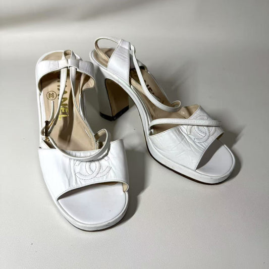 CHANEL CHANEL Shoes Size 37.5 Mules