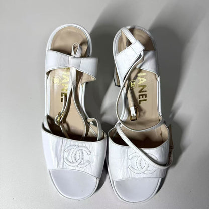 CHANEL CHANEL Shoes Size 37.5 Mules
