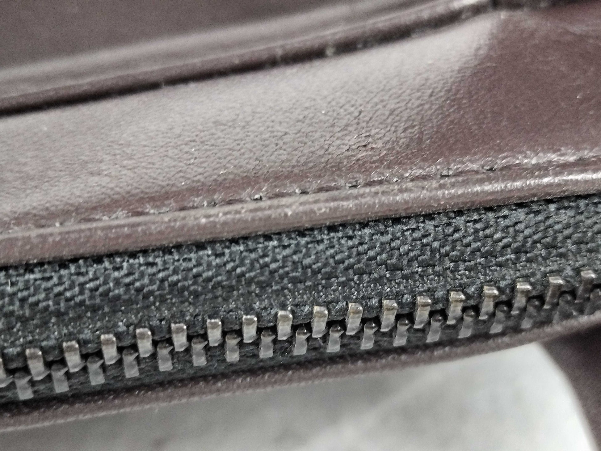 PORTER Around Briefcase, Leather, Brown, 003-03166, Business Bag