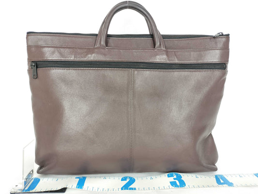 PORTER Around Briefcase, Leather, Brown, 003-03166, Business Bag