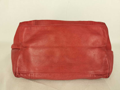 LONG CHAMP Le Pliage 2-Way Handbag Leather Handbag