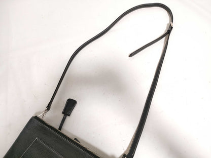 Den Hamano Leather Shoulder Bag