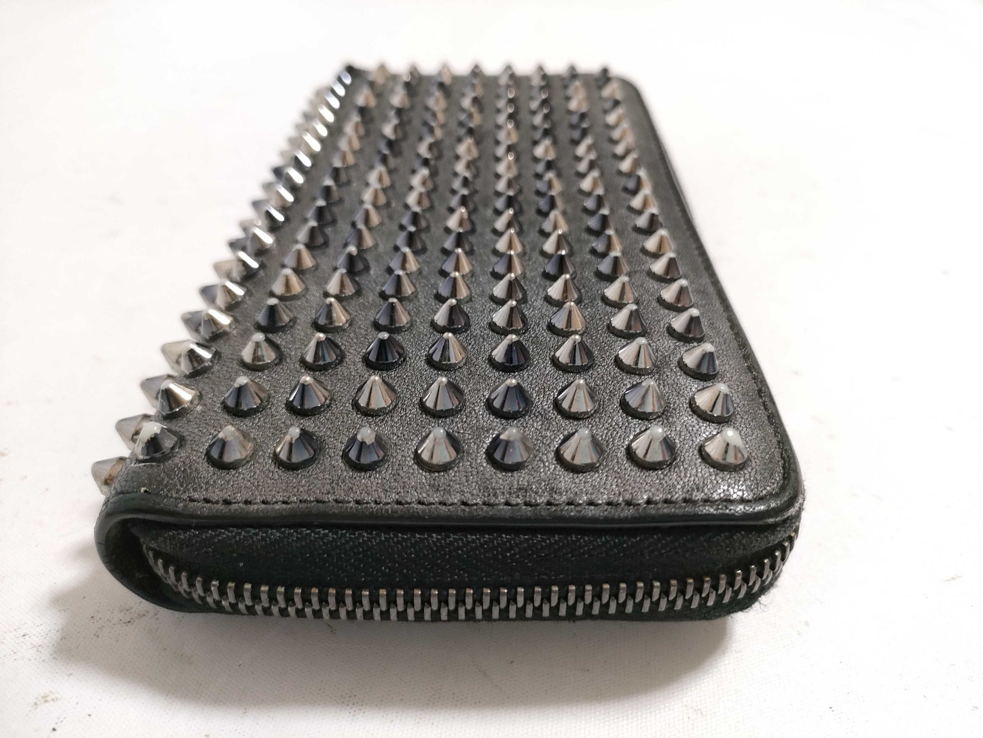 Christian Louboutin round zipper long wallet with dust bag