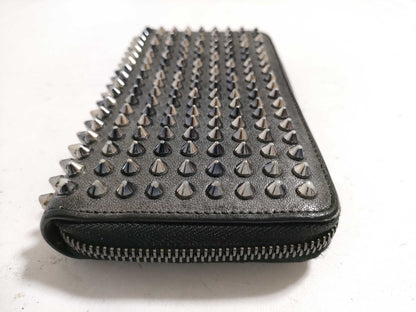 Christian Louboutin round zipper long wallet with dust bag