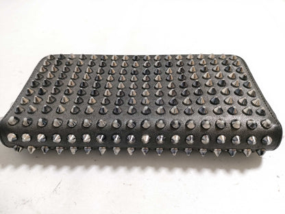 Christian Louboutin round zipper long wallet with dust bag