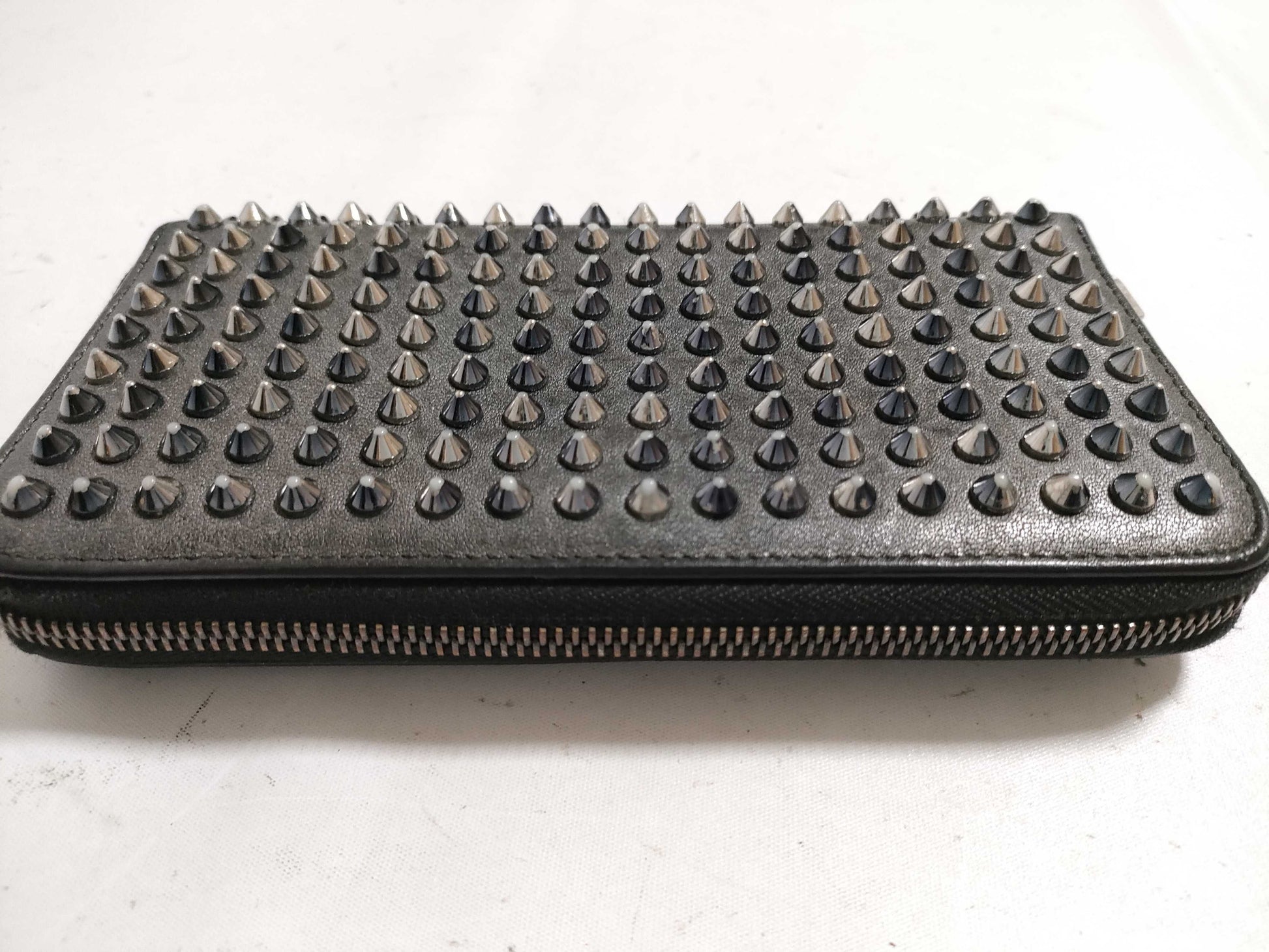 Christian Louboutin round zipper long wallet with dust bag