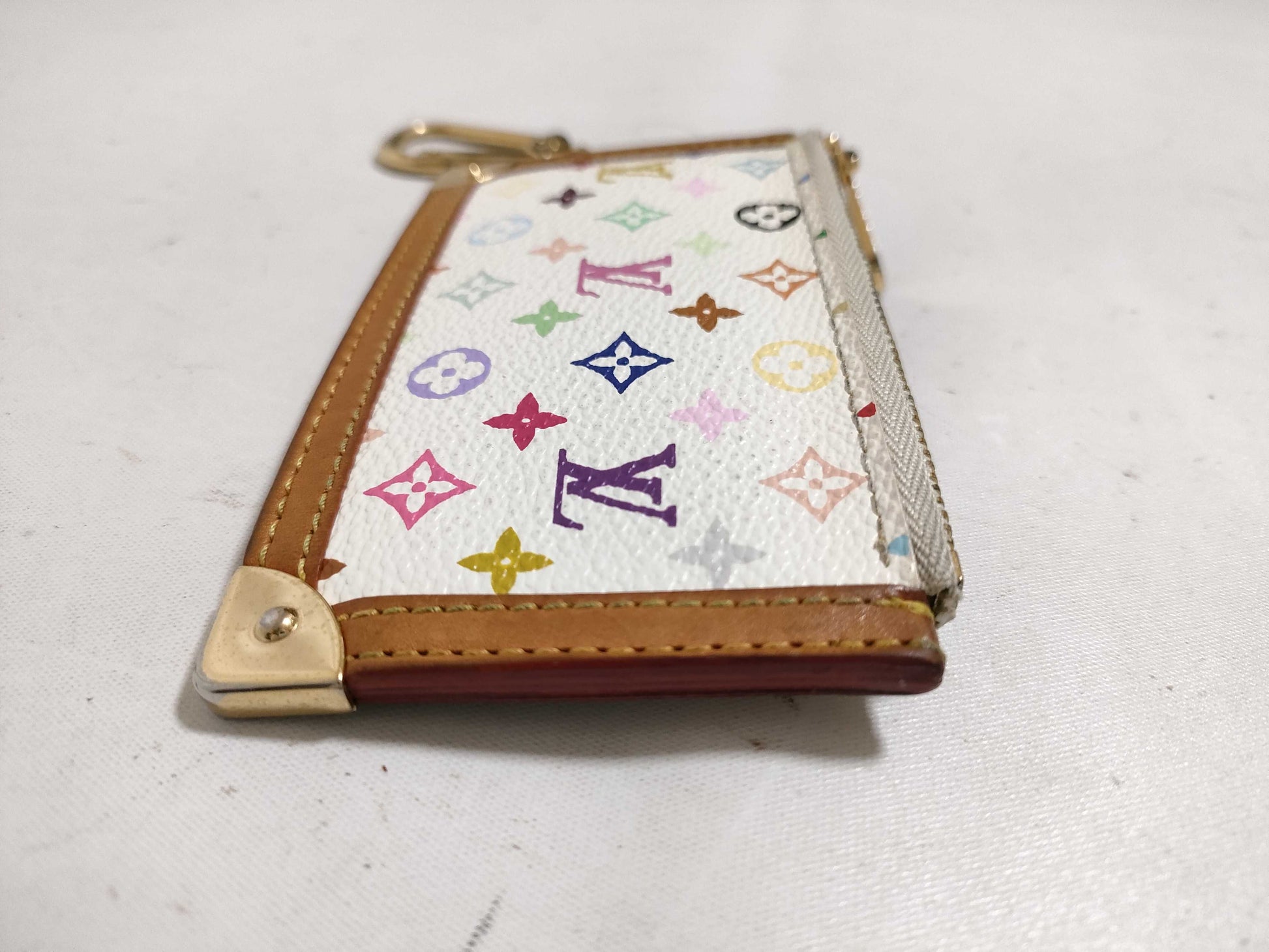 LOUIS VUITTON Monogram Multicolore Louis Vuitton Pochette Cle Coin Case Monogram Multicolore Coin Case