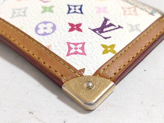 LOUIS VUITTON Monogram Multicolore Louis Vuitton Pochette Cle Coin Case Monogram Multicolore Coin Case