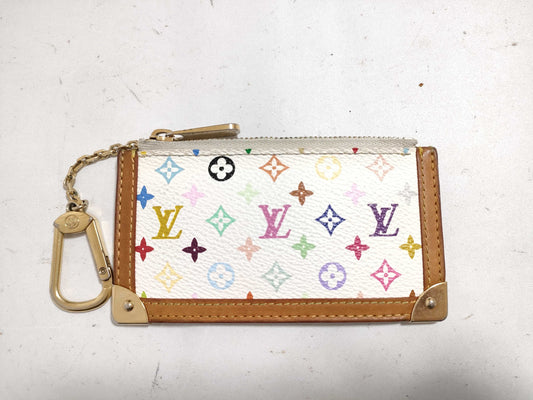 LOUIS VUITTON Monogram Multicolore Louis Vuitton Pochette Cle Coin Case Monogram Multicolore Coin Case