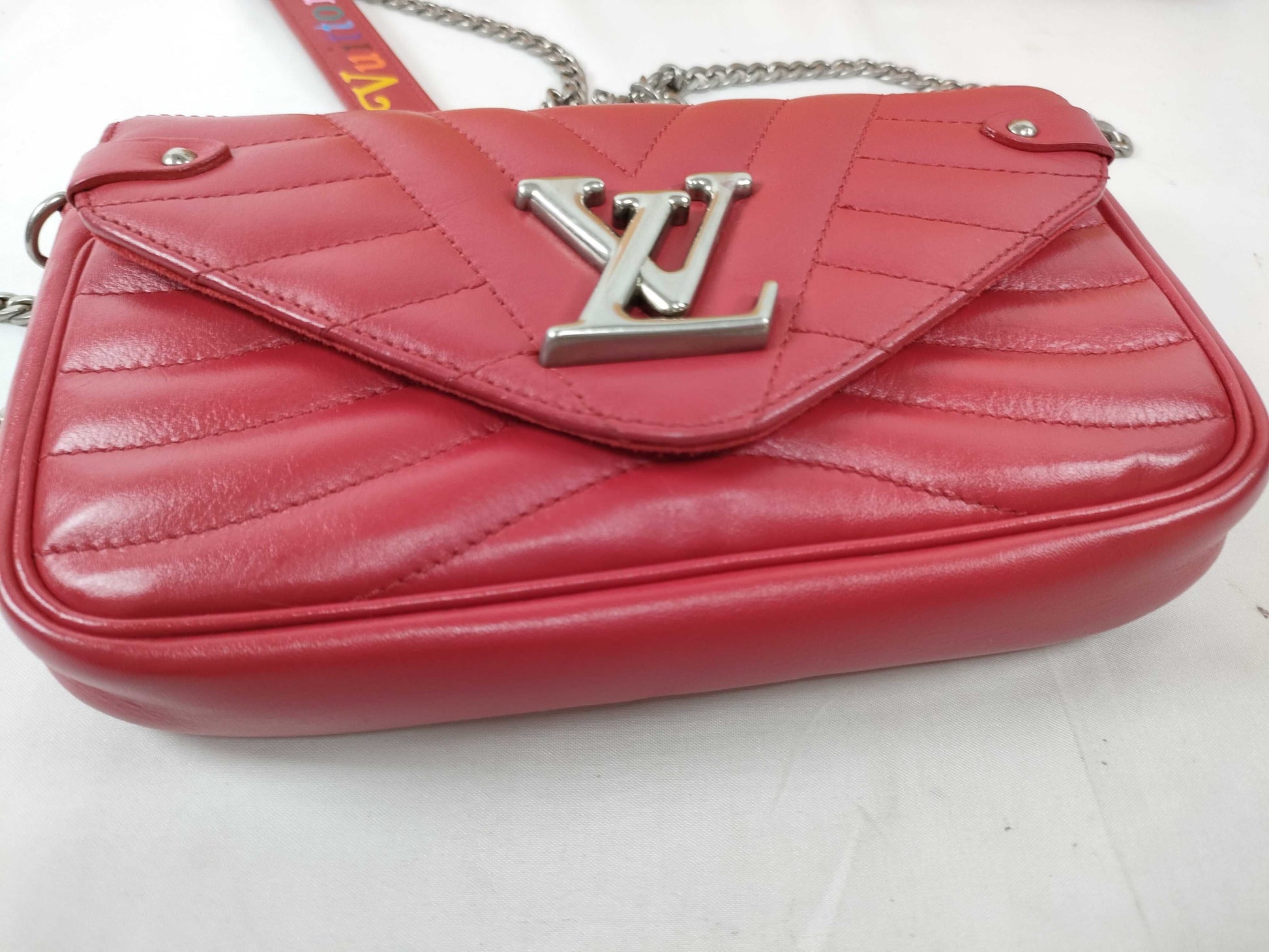 LOUIS VUITTON RFID Verified TJ 5108 LOUIS VUITTON New Wave M51943 Shoulder Bag