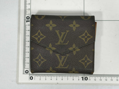 LOUIS VUITTON RFID Unverifiable 9001AN Monogram Louis Vuitton Monogram Monnaie Wallet
