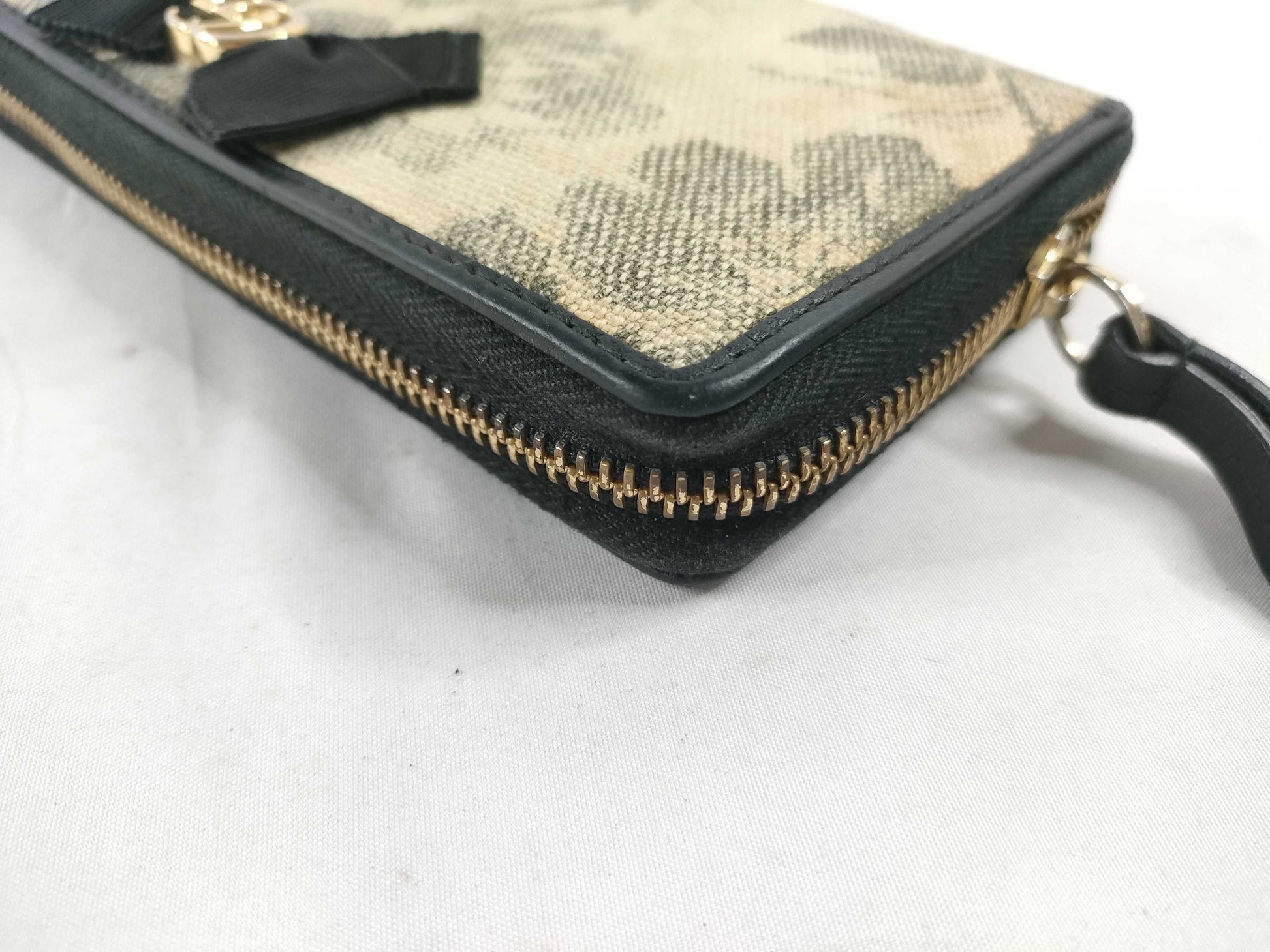 GUCCI Gucci long wallet ribbon wallet