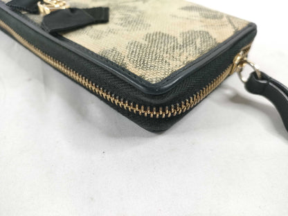 GUCCI Gucci long wallet ribbon wallet