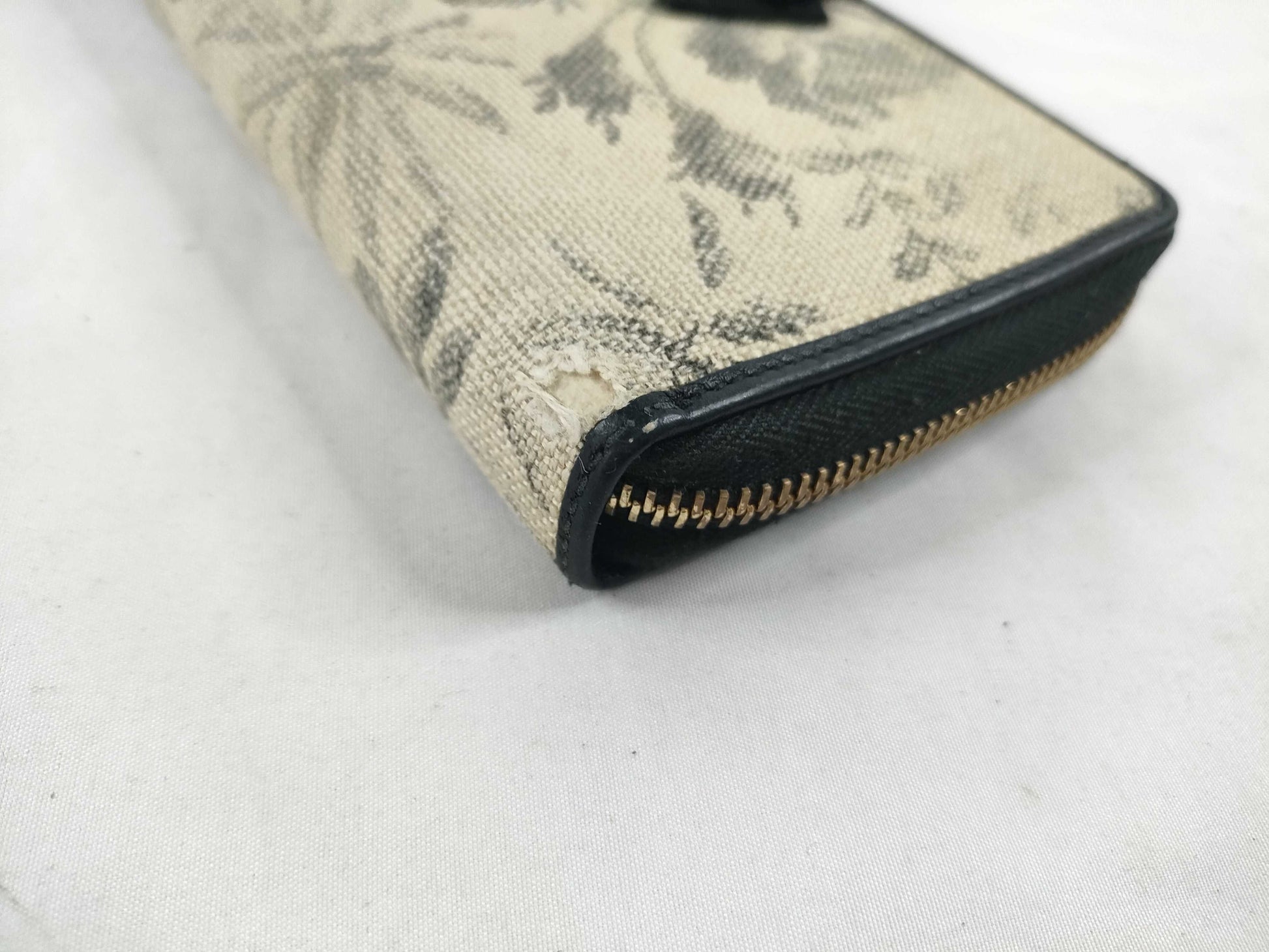 GUCCI Gucci long wallet ribbon wallet