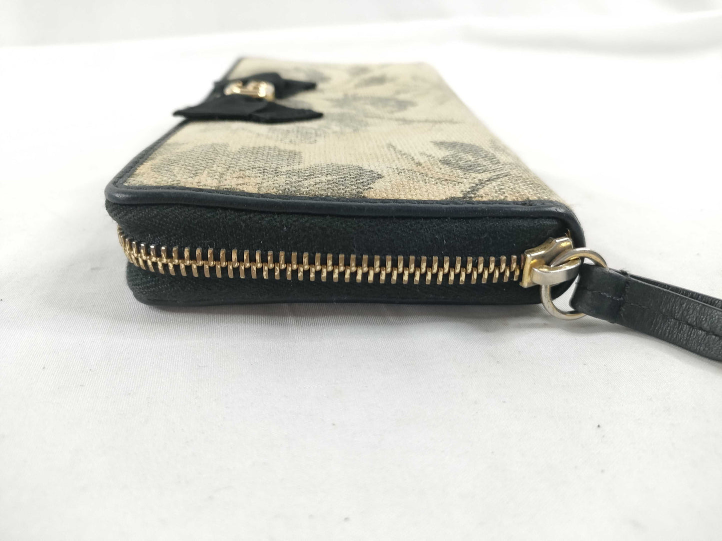 GUCCI Gucci long wallet ribbon wallet