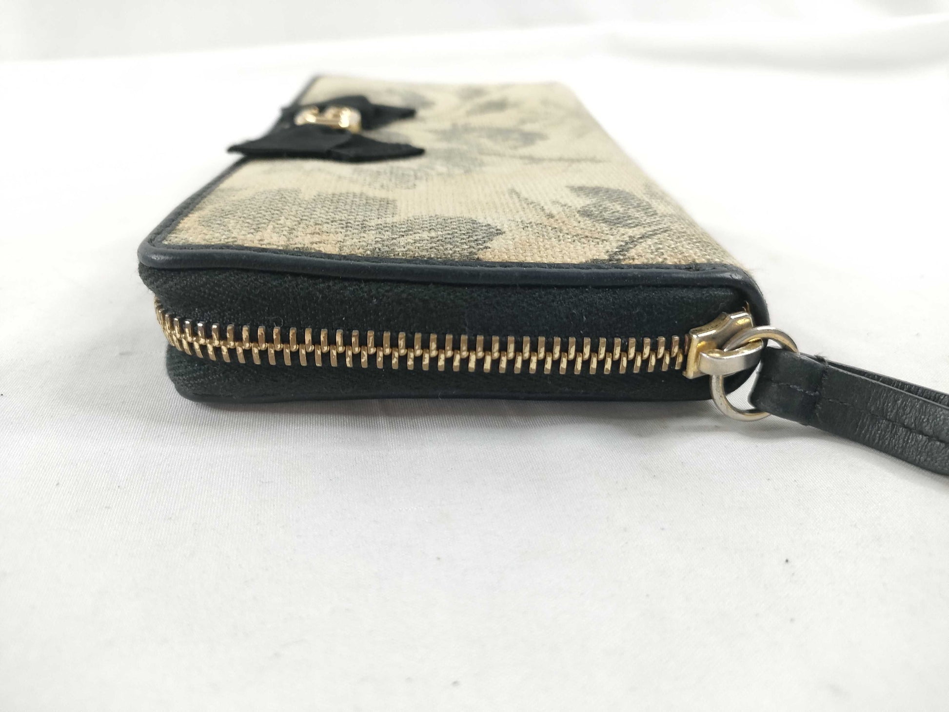 GUCCI Gucci long wallet ribbon wallet