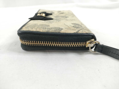 GUCCI Gucci long wallet ribbon wallet