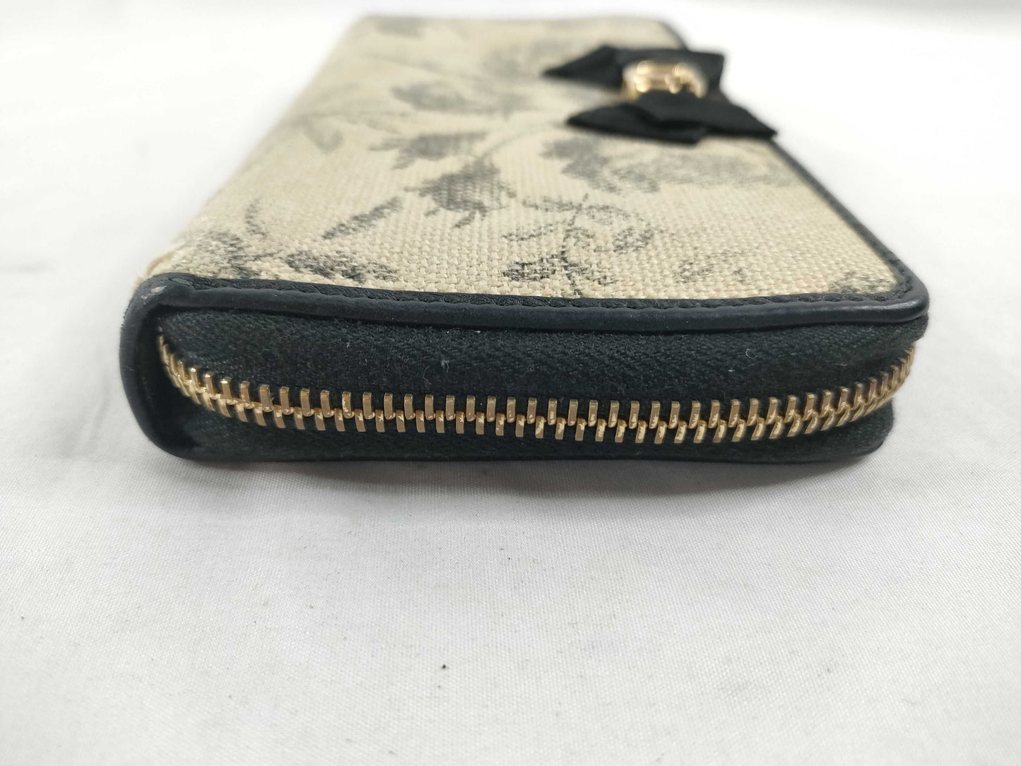 GUCCI Gucci long wallet ribbon wallet