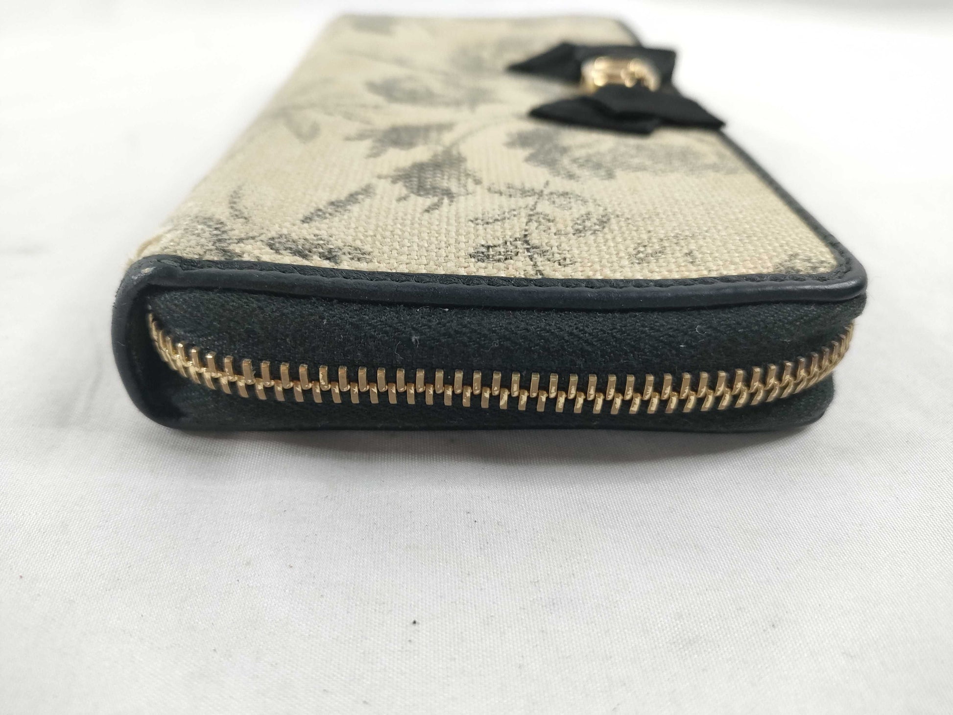 GUCCI Gucci long wallet ribbon wallet