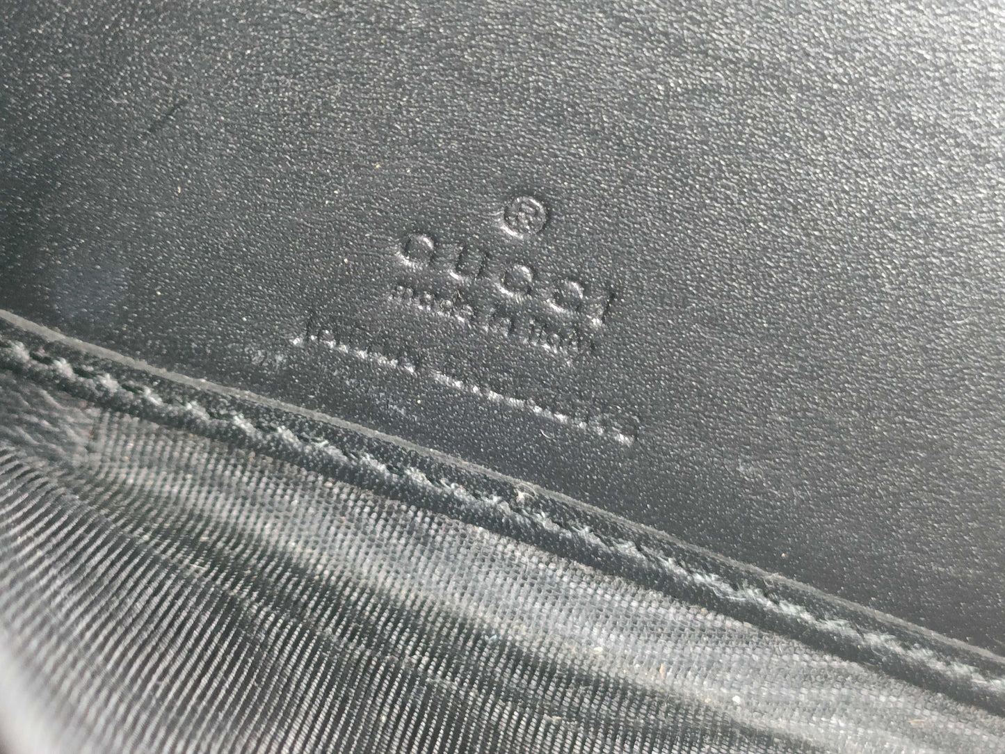 GUCCI Gucci long wallet ribbon wallet