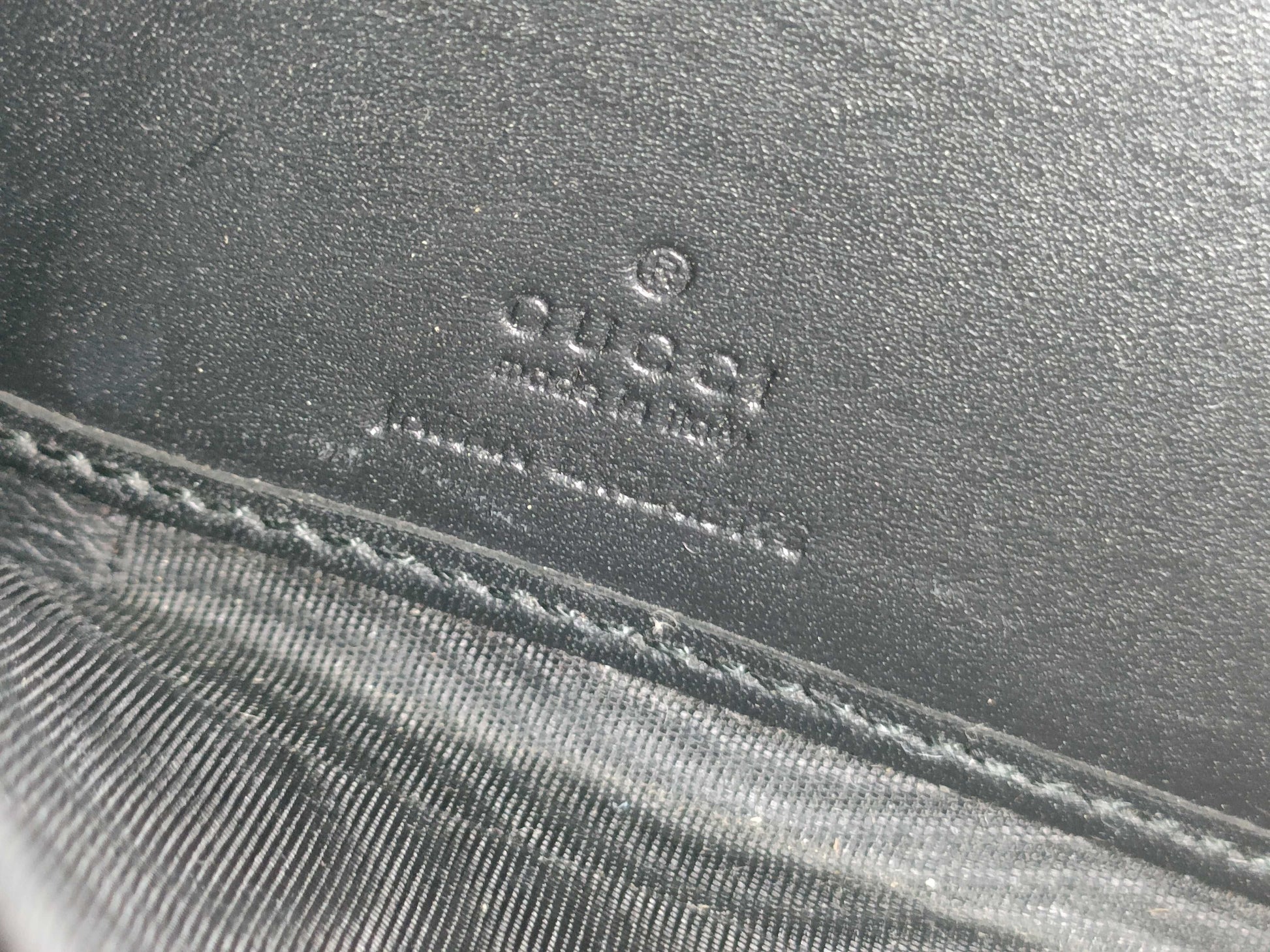 GUCCI Gucci long wallet ribbon wallet