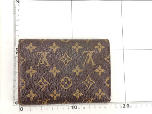 LOUIS VUITTON RFID Unverified SP0051 Monogram Louis Vuitton Wallet Monogram Trifold Wallet