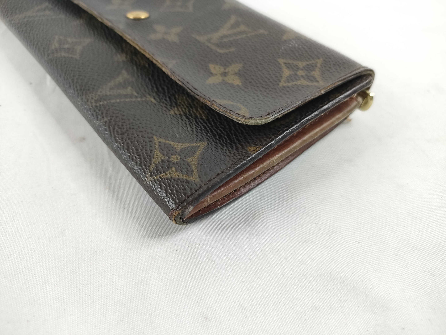 LOUIS VUITTON Monogram Long Wallet with Zipper