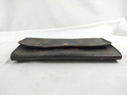 LOUIS VUITTON Monogram Long Wallet with Zipper