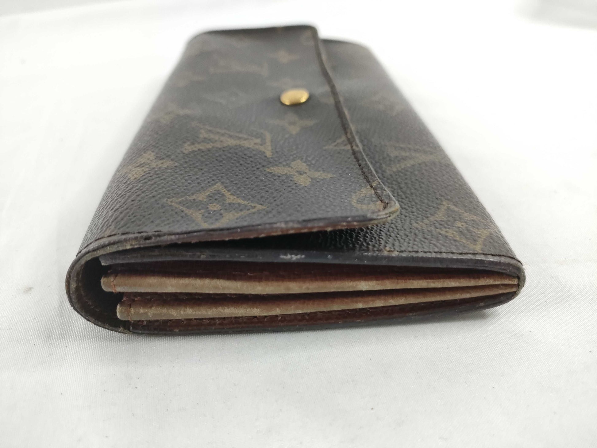LOUIS VUITTON Monogram Long Wallet with Zipper
