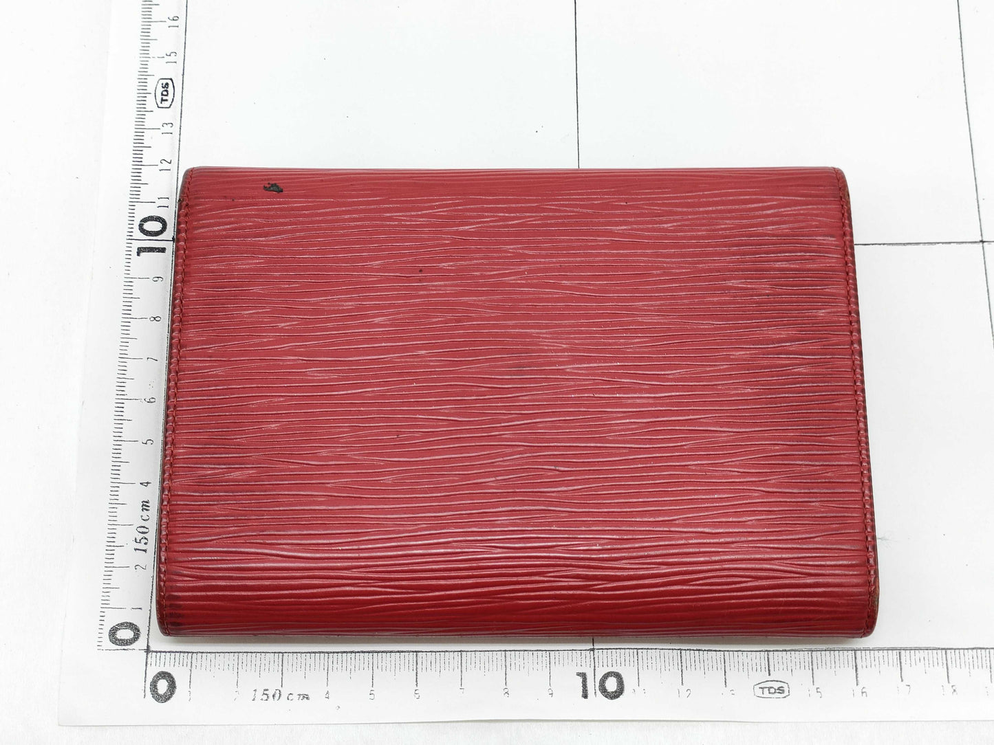LOUIS VUITTON Epi Louis Vuitton Wallet Epi Tri-fold Wallet