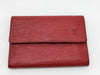 LOUIS VUITTON Epi Louis Vuitton Wallet Epi Tri-fold Wallet