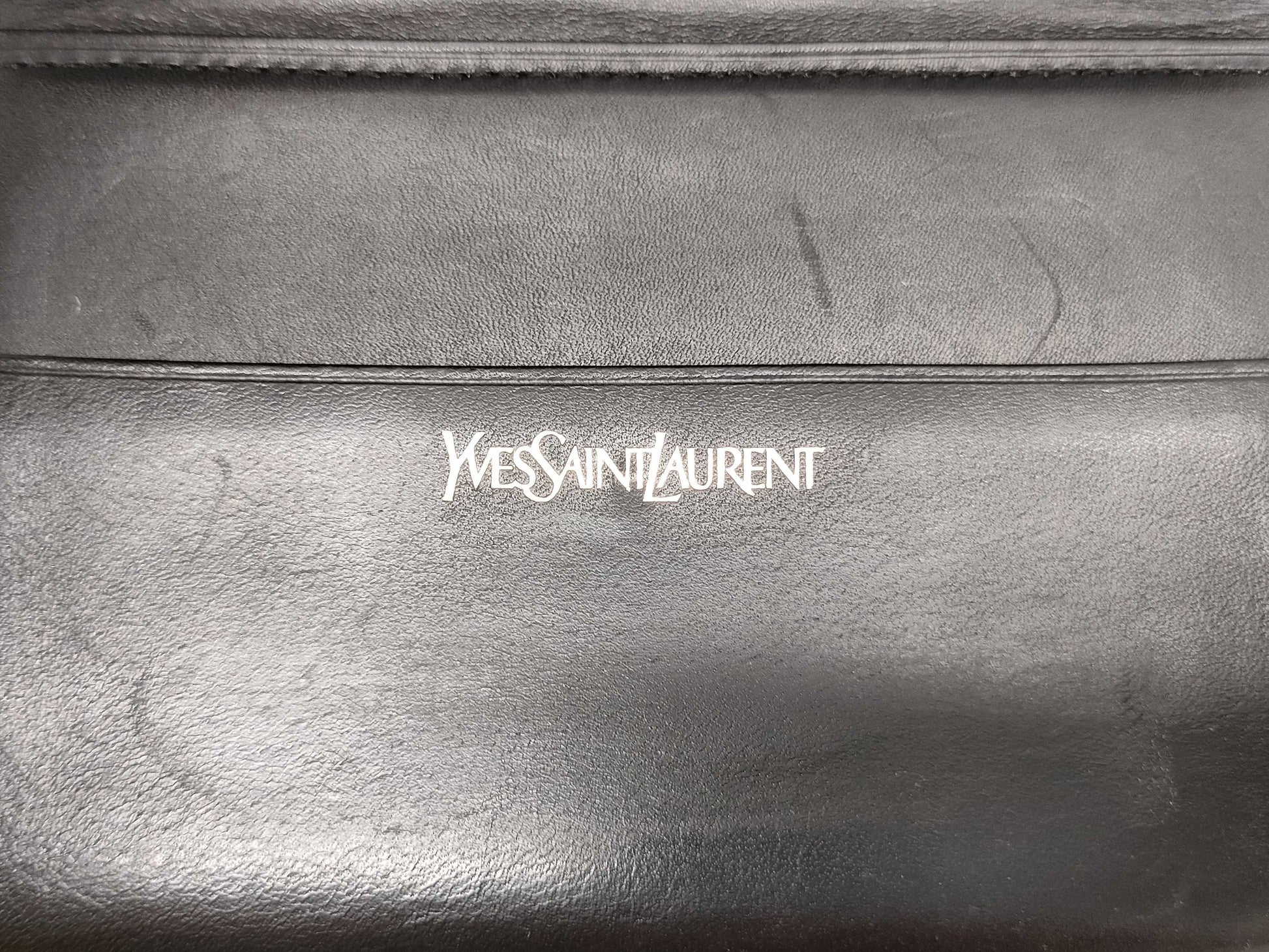 Yves Saint Laurent YSL Bifold Wallet Black Wallet