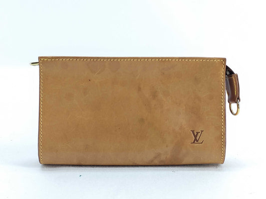 LOUIS VUITTON RFID Unverified AR0010] Louis Vuitton Wallet Leather Pouch Pouch
