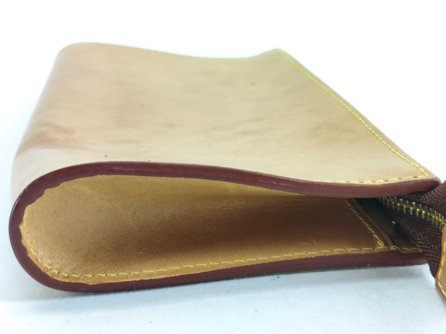 LOUIS VUITTON RFID Unverified AR0010] Louis Vuitton Wallet Leather Pouch Pouch